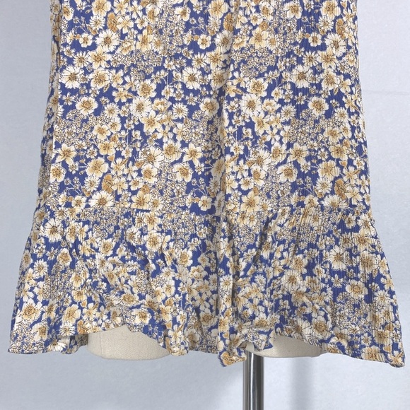 Patrons of Peace Floral Tank Top - Purple and Cream size Large - Picture 8 of 11